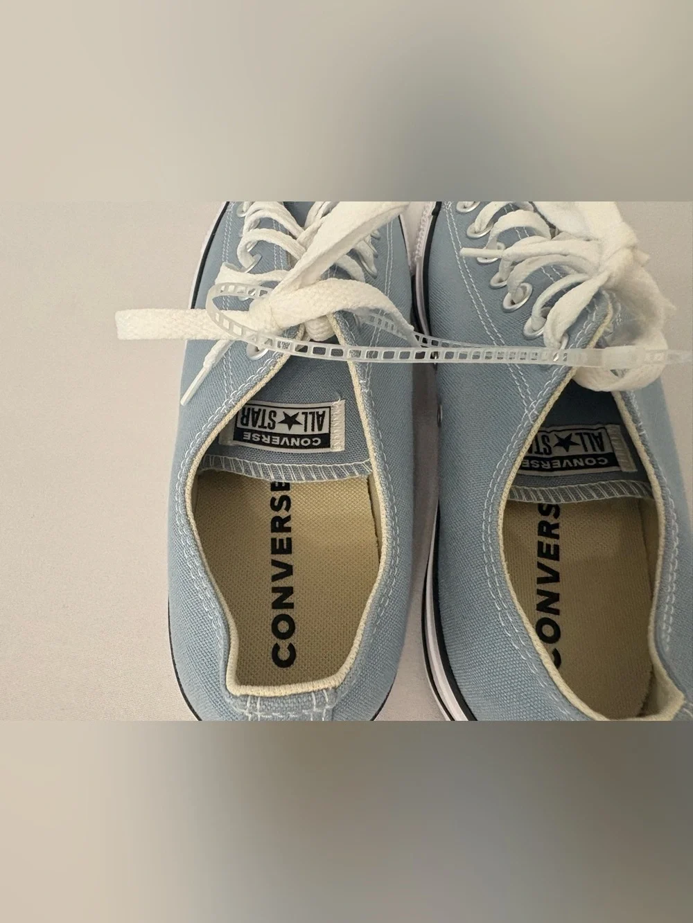 Converse Chuck Taylor All Star low-top sneakers in a light blue - Picture 7 of 11